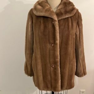 Vintage Tissavel Luxury Faux Fur Coat